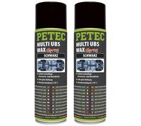 Petec 2x Multi UBS -Wax Black 500ml