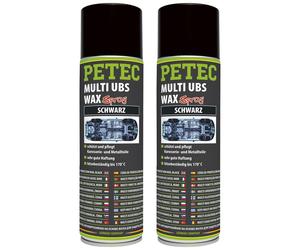Petec 2x Multi UBS -Wax Black 500ml