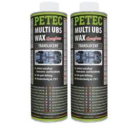 Petec 2x Multi UBS -Wax Transparent 1L