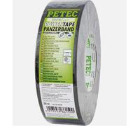 Petec 86150 Power Tape Tank Tape Adhesive Tape Fabric Gaffer Black 50m x 50mm