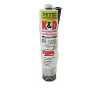 Petec Body Adhesive Body Sealant Adhesive Mass 310Ml Black EUR 22.81/L