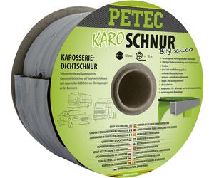 Petec Checkered - Cord Body Seal Cord Butyl Round Black 10 mm X 10m