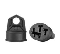 Petellow 2x Contact Protection Pin Cover for Bosch E-Bike Battery, Water-repellent, TPE, Black
