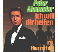 PETER ALEXANDER - Ich will dir helfen/Hier mit dir (7" Vinyl Single)(1971)(Ariola 10445 AT)