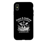 Peter And Andrew Galilee Charters Biblical Fisherman Case for iPhone X/XS