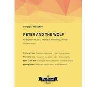 Peter and the wolf: Arrangement for piano 4 hands by Alessandro Antonietti - Simplified version