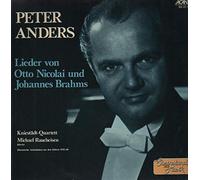 Peter Anders - Lieder von Otto Nicolai und Johannes Brahms [Vinyl LP]