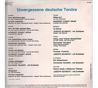 Peter Anders, Richard Tauber, Joseph Schmidt,.. - Unvergessene Deutsche Tenöre [Vinyl LP]