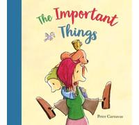 Peter Carnavas The Important Things Paperback Book in White Peter Carnavas White