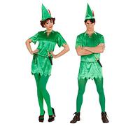 Widmann Costume Peter - Neverland Fairy Tale, Green - Small