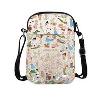 Peter Cross Body Bag Neverland Map Messenger Bag Neverland Trip Shoulder Bag Pan Never Grow Up Gift (Neverland CB)