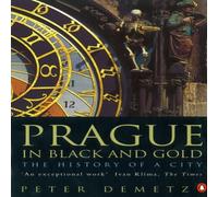 Peter Demetz Prague in Black & Gold Paperback Book Peter Demetz Multicolor
