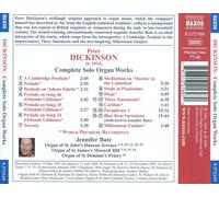 PETER DICKINSON: COMPLETE SOLO ORGAN WORKS NEW CD