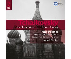 Peter Donohoe/Bournemouth Symphony Orchestra/Rudolf Barshai - Tchaikovsky: Piano Concertos Nos. 1-3, Concert Fantasy [GEMINI]