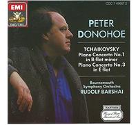Peter Donohoe, piano - Tchaikovsky: Piano Concertos Nos. 1 & 3 (UK