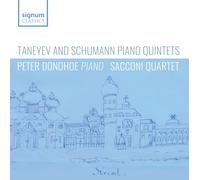 Peter Donohoe, Sacconi Quartet - Taneyev And Schumann: Piano Quintets [CD]