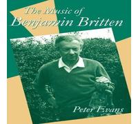 Peter Evans The Music of Benjamin Britten Paperback Book Peter Evans Multicolor
