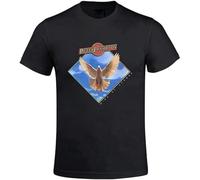 Peter Frampton Wind of Change Sport T Shirt for Men Crew Neck Black M