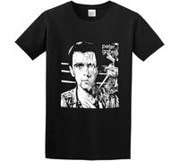 Peter Gabriel Mens T Shirt Logo Printed Tee Shirt Crew Neck T-Shirt for Mens Short Sleeve Tee