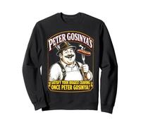 Peter Gosinya's Bavarian Sausage Funny - Funny Adult Sweatshirt