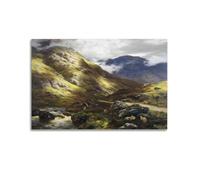 Peter Graham Famous Work Poster Wandering Shadows Wall Art Picture Painting Canvas Prints Artworks Bedroom Living Room Decor 16x24inch(40x60cm)