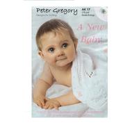 Peter Gregory Knitting & Crochet Pattern Booklet A New Baby Outfits AK17