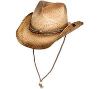 Peter Grimm Straw Round Up Cowboy Hat - Stylish and Versatile Straw Hat for Men and Women - One Size, Ombre, One Size