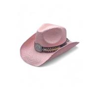 Peter Grimm Women's Gila Drifter - Rhinestone Cowgirl Hat, Pink, One Size