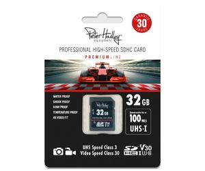 Peter Hadley Prof. High-Speed 32GB UHS-I SDHCe Cl10, U3, V30 (100/70 MB/s)