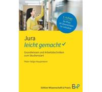 Peter-Helge Hauptmann Jura - leicht gemacht (Paperback)