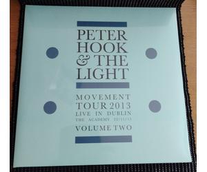 PETER HOOK & LIGHT MOVEMENT TOUR LIVE DUBLIN '13 VOL 2 WHITE VINYL NEW SEALED