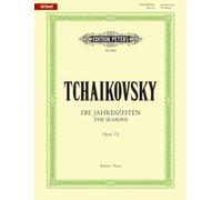Tchaikovsky: The Seasons Op. 37bis (37a) for Piano (EP8968): 12 Charakterstücke für Klavier (Edition Peters)