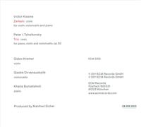 Pyotr Il'yich Tchaikovsky & Victor Kissine – Piano Trios – CD