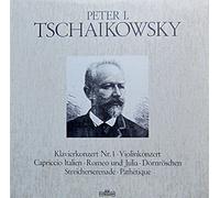 Peter I. Tschaikowsky: Klavierkonzert Nr.1/Violinkonzert/Capriccio Italien/Romeo und Julia/Dornröschen/Streicherserenade/Pathetique [Vinyl Schallplatte] [5 LP Box-Set]
