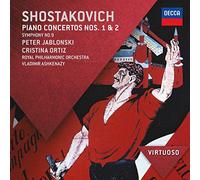 Peter Jablonski Cristina Ortiz Royal Philharmonic Orchestra Vladimir Ashkenazy - Shostakovich: Piano Concertos Nos.1 & 2; Symphony No.9 (Virtuoso series)