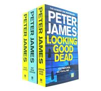 Peter James Roy Grace Series 3 Books Collection Set Not Dead Enough, Dead Simple, Looking Good Dead