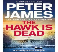 Peter James The Hawk Is Dead Hardback Book in White Peter James White