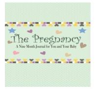 Peter James The Pregnancy : A Nine Month Journal for You & Your Baby Peter James Multicolor