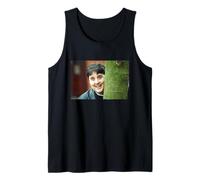 Peter Kay Comedian Peeping from Behind Tree Phoenix Nights Tank Top