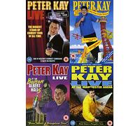 Peter Kay's 4 DVD SET- Live At The Bolton Albert Halls [DVD] [2003] - Live at Manchester Arena [DVD] [2004] - Live at the Top of the Tower [DVD] - The Tour That Didn't Tour Tour [DVD] (2011)