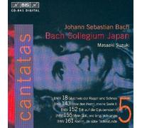 Peter Kooij - Bach: Cantatas, Vol 5 (BWV 18, 152, 155, 161, 143) /Bach Collegium Japan · Suzuki