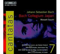 Peter Kooij - Bach: Cantatas, Vol 7 (BWV 63, 61, 132, 172) /Bach Collegium Japan · Suzuki