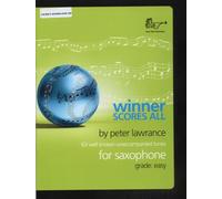Peter Lawrance: Winner Scores All For Sax Alto: Saxophone