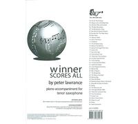 Peter Lawrance: Winner Scores All - Piano Accompaniment for Tenor Saxophone