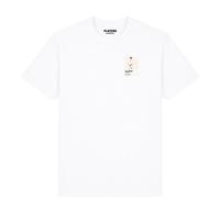 Peter Lorimer Leeds United Icon Frame Men's T-Shirt - White / S