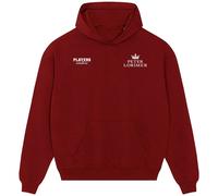 Peter Lorimer Logo Men's Hoodie - Red / 2XL