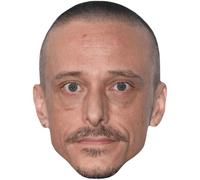 Peter Mackenzie Crook (Bald) Celebrity Mask, Flat Card Face, Fancy Dress Mask