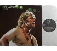 PETER MAFFAY - PETER MAFFAY LIVE `82 / Bildhülle 1982 mit ORIGINAL illustrierter Innen-Schutzhülle und POSTER / Deutsche Pressung / metronome # 0060.523 / 12" Vinyl Langspiel Schallplatte