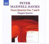 Maggini Quartet – DAVIES: Naxos Quartets Nos. 7 and 8 – CD – NAXOS