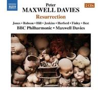 Peter Maxwell Davies : Peter Maxwell Davies: Resurrection CD 2 discs (2014)